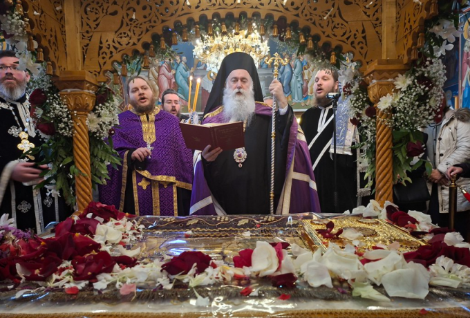 Η Αποκαθήλωση στην Ι. Μητρόπολη Κορίνθου